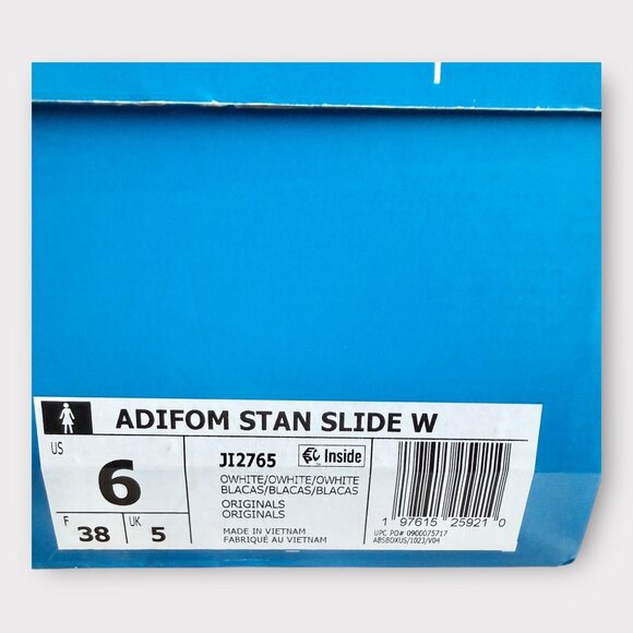 New! Adidas Originals Adifom Stan X Liberty London Slides Sz 6 - Picture 10 of 11